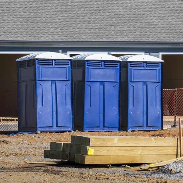 are there any restrictions on where i can place the portable toilets during my rental period in Bixby MO